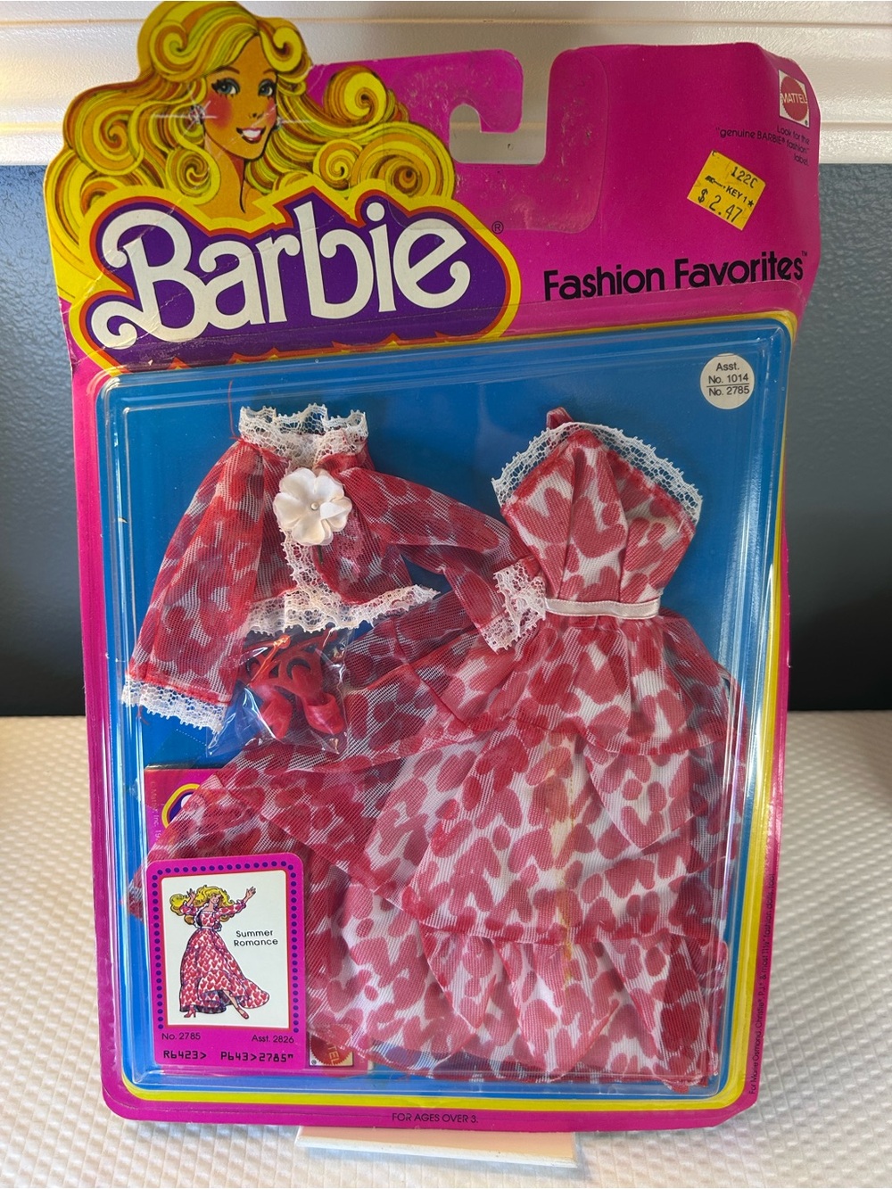 Vintage 1979 Barbie Fashion Favorites #2785 Summer Romance Outfit-Never Opened